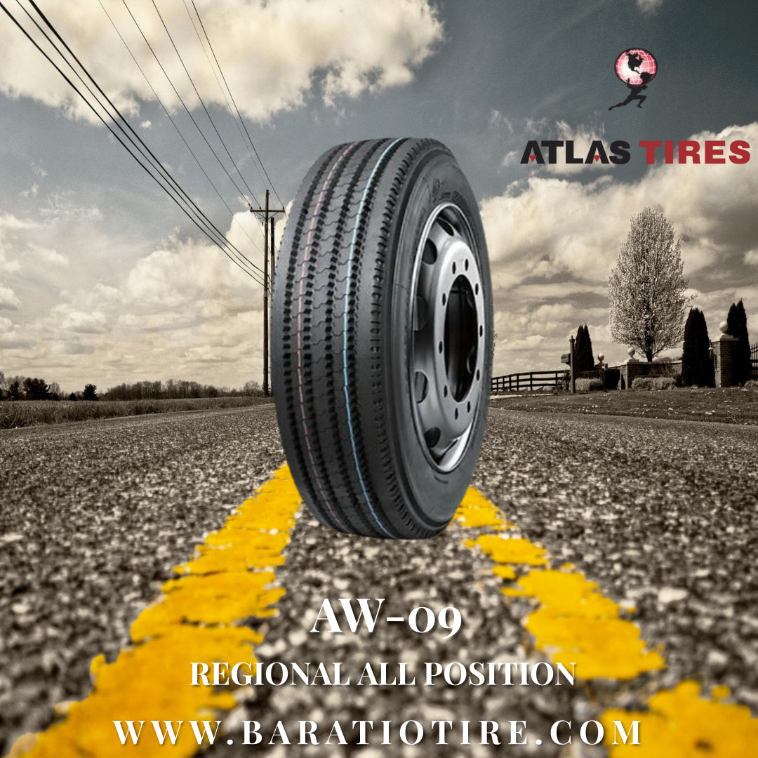 245/70R19.5 ATLAS AW09 TIRE / LLANTA